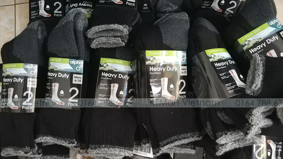 2 Pack Heavy Duty Wool Blend Socks ktmart.vn 2