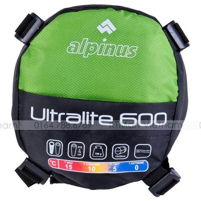 Alpinus Sleeping Bag Ultralite 600 Alpinus ktmart.vn 0