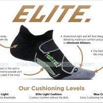 Feetures Elite Max Cushion No Show Tab Athletic Running Socks Feetures ktmart.vn 3