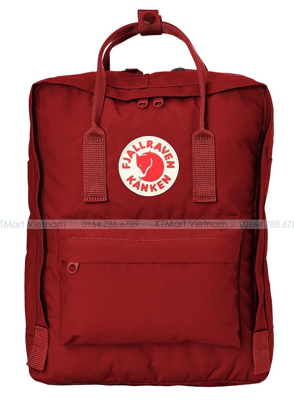 FjallRaven Kanken Mini Kids Backpack Deep Red Fjallraven ktmart.vn 0