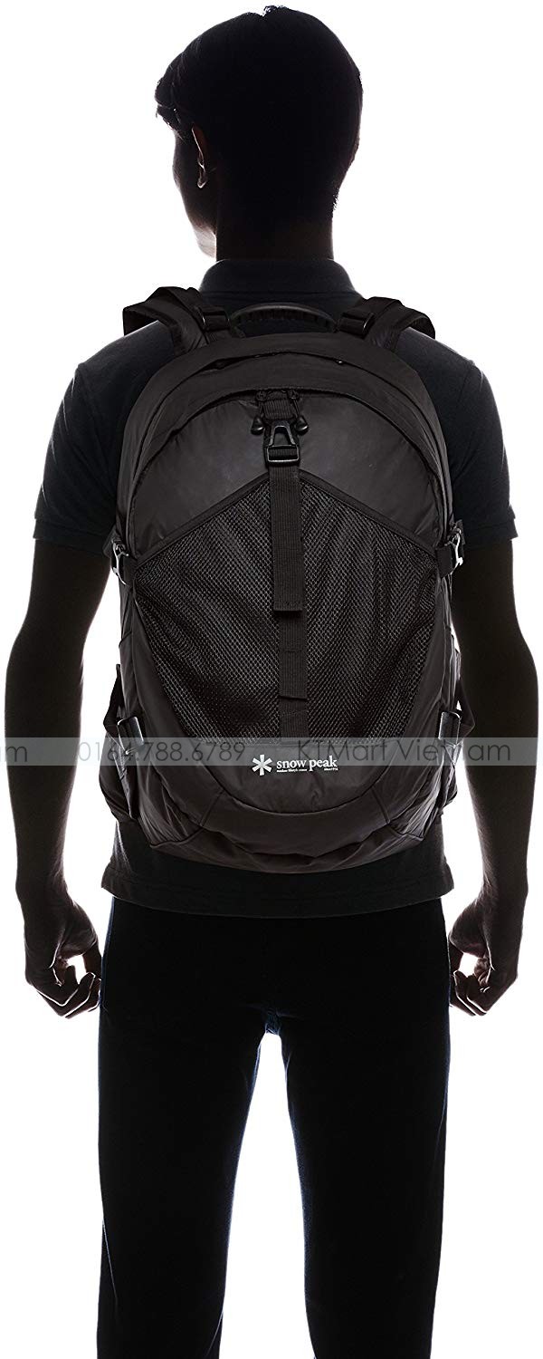 Ba lô Du lịch Snowpeak Active Backpack Type02 ONE Black UG-672BK Snowpeak