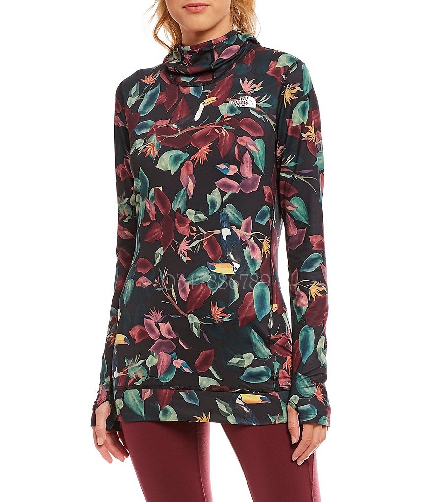 The North Face Tropical Toucan Print Long Sleeve Baselayer Hoodie The North Face ktmart.vn 0