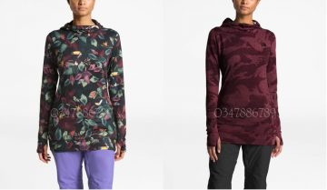 The North Face Tropical Toucan Print Long Sleeve Baselayer Hoodie The North Face ktmart.vn 00