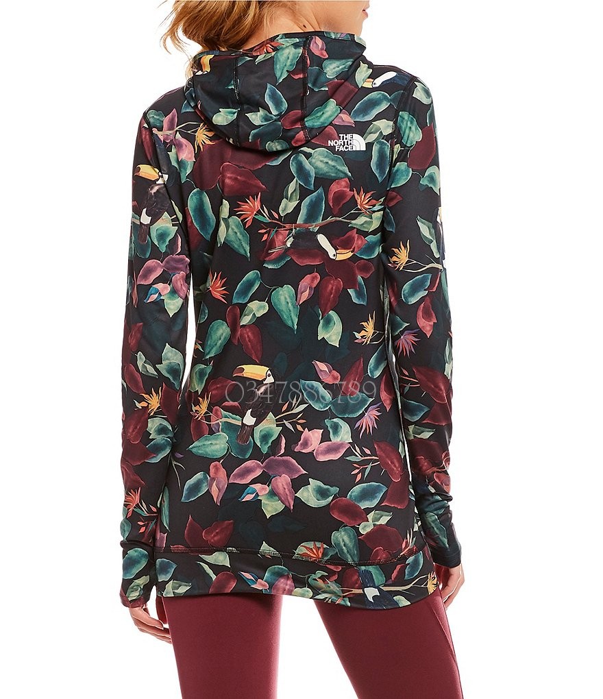 The North Face Tropical Toucan Print Long Sleeve Baselayer Hoodie The North Face ktmart.vn 1