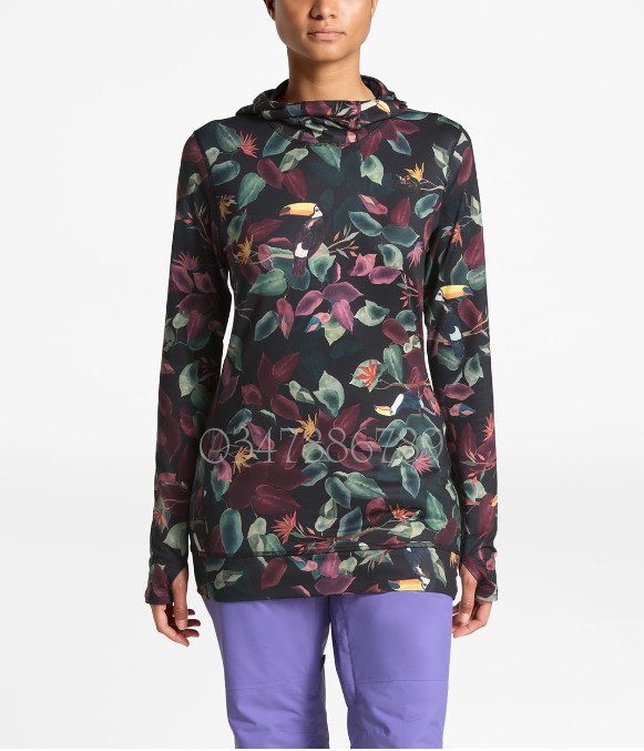 The North Face Tropical Toucan Print Long Sleeve Baselayer Hoodie The North Face ktmart.vn 7