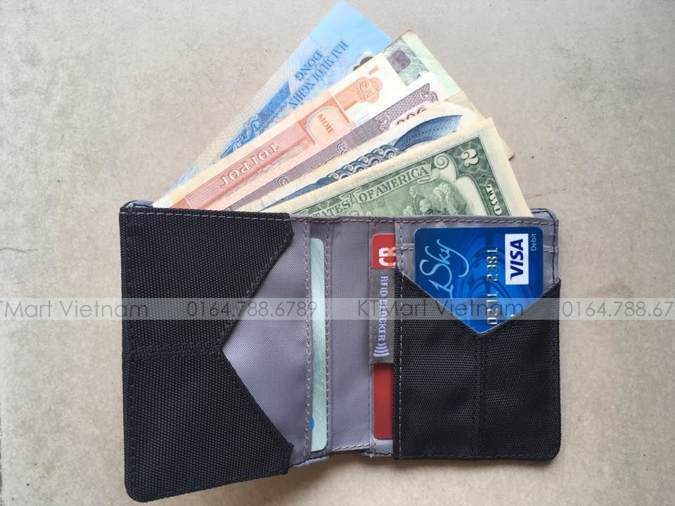 Ví chống quẹt thẻ từ Eagle Creek RFID Bi-Fold Wallet Vertical EC060299 Eagle Creek