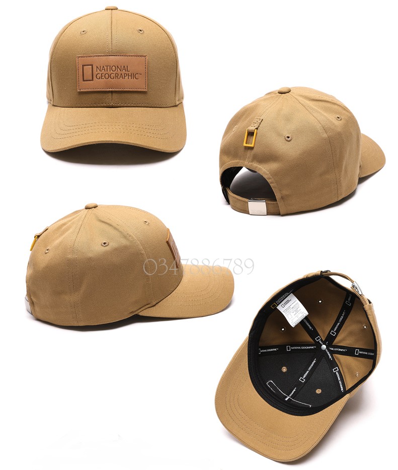 National Geographic Leather Waffle Ball Cap N173UHA010 National Geographic ktmart.vn 3