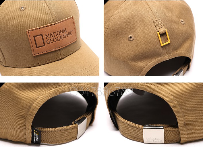 National Geographic Leather Waffle Ball Cap N173UHA010 National Geographic ktmart.vn 4
