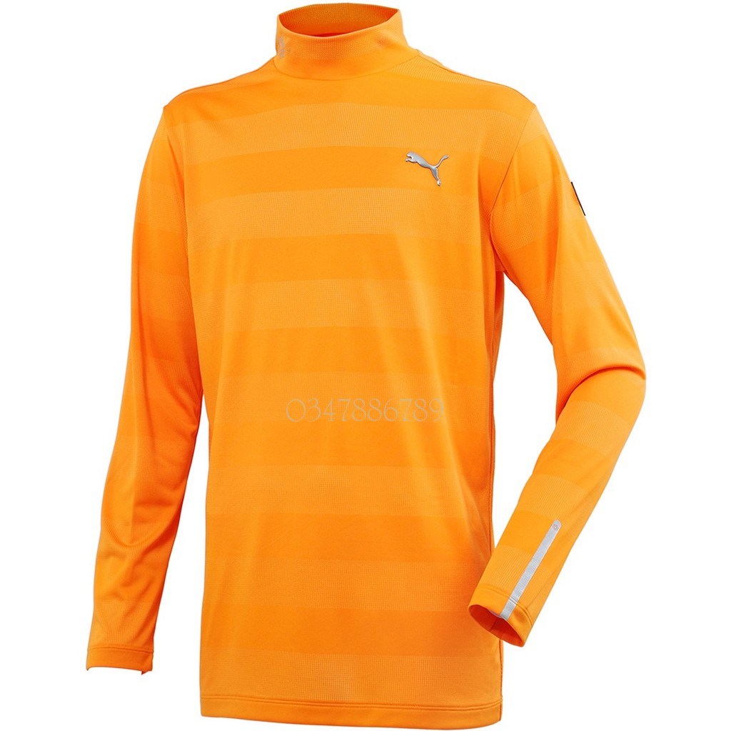 Áo đánh Golf PUMA Long Sleeve Mock Neck Shirt 923593 PUMA