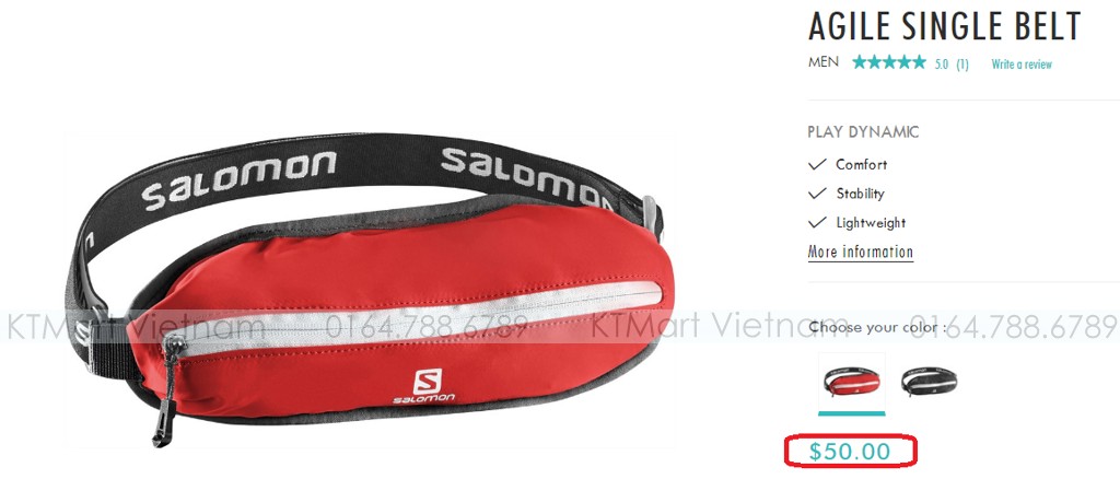 Salomon Agile Single Belt 382550 Salomon ktmart.vn 6