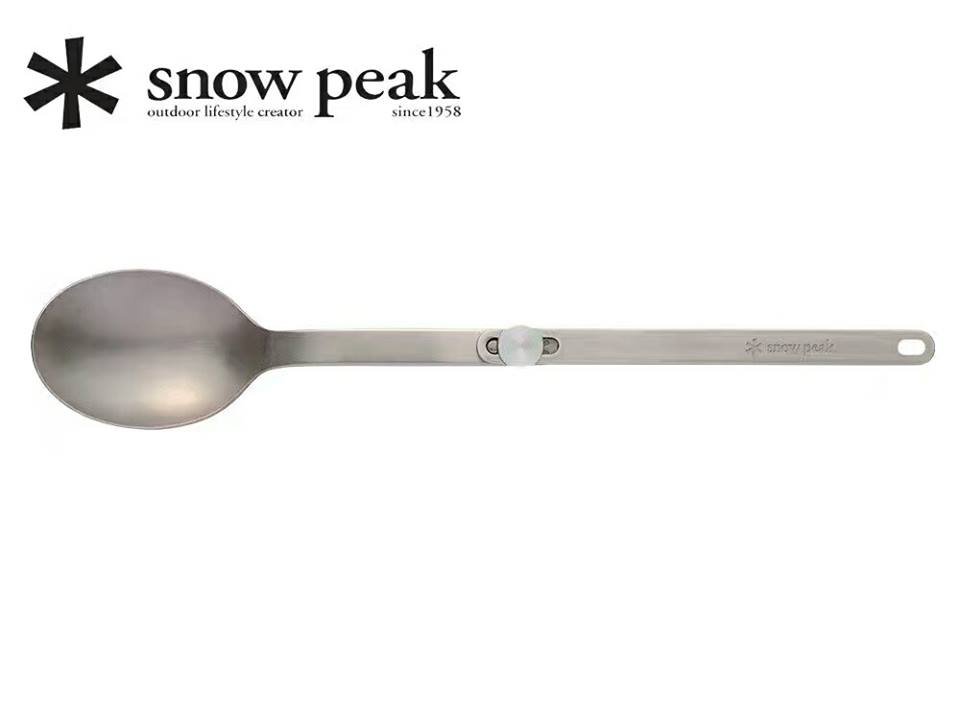 Thìa Titanium Snow Peak Titanium Folding Long Spoon Snow Peak