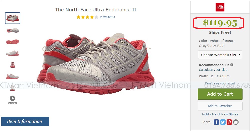 The North Face Ultra Endurance II The North Face ktmart.vn 7