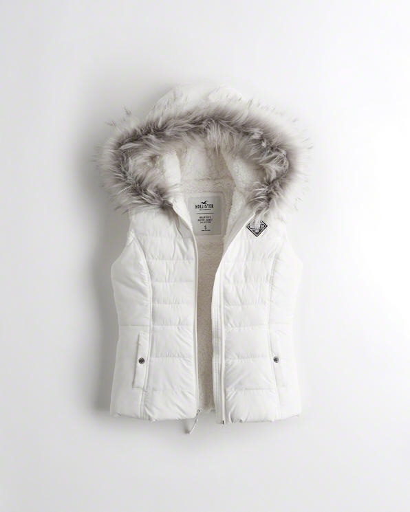 Hollister Cozy-Lined Puffer Vest