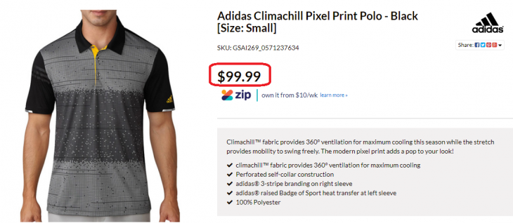 Adidas Climachill Pixel Print Polo Adidas ktmart.vn 1