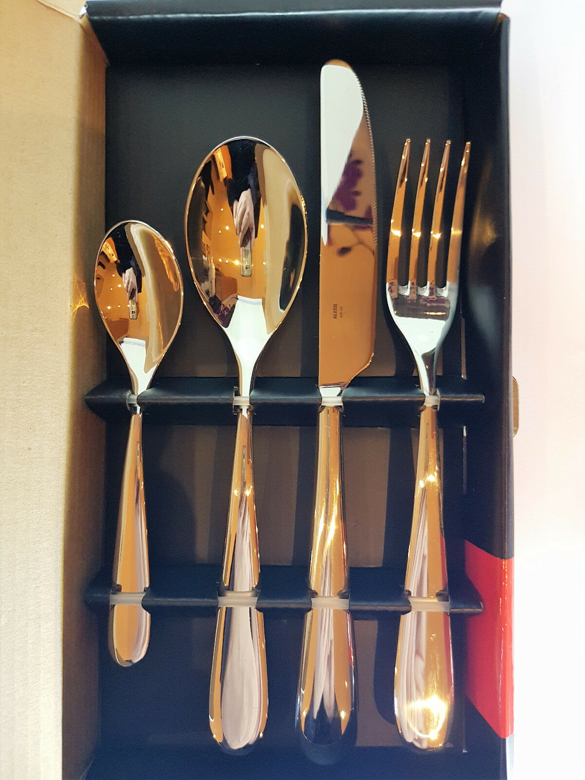 Alessi 4-Piece Nuovo Milano Cutlery Set Silver Alessi ktmart.vn 10