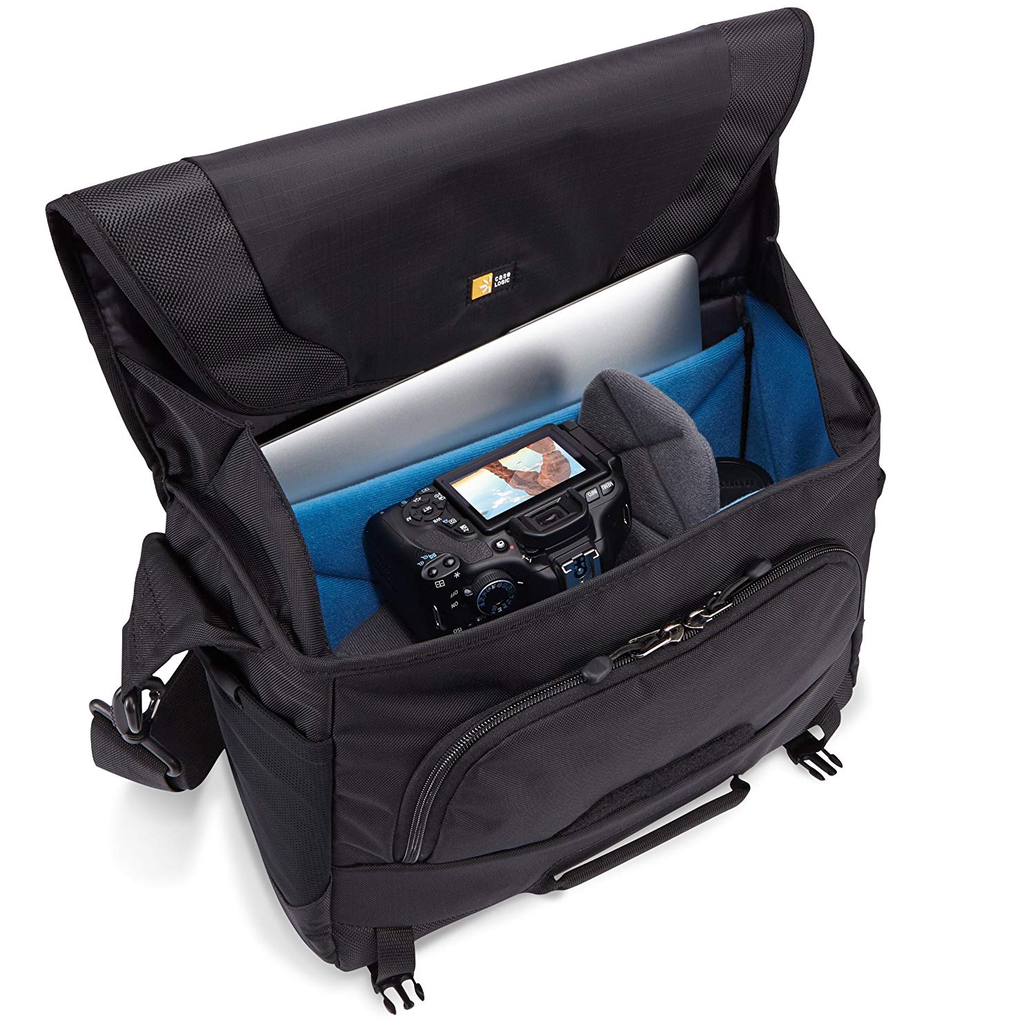 Case Logic DSM-103 Large DSLR with iPad Messenger Bag (Black) Case Logic ktmart.vn 8