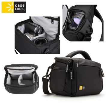Case Logic TBC-405 Compact System Hybrid Camcorder Kit Bag Black Case Logic ktmart.vn 7