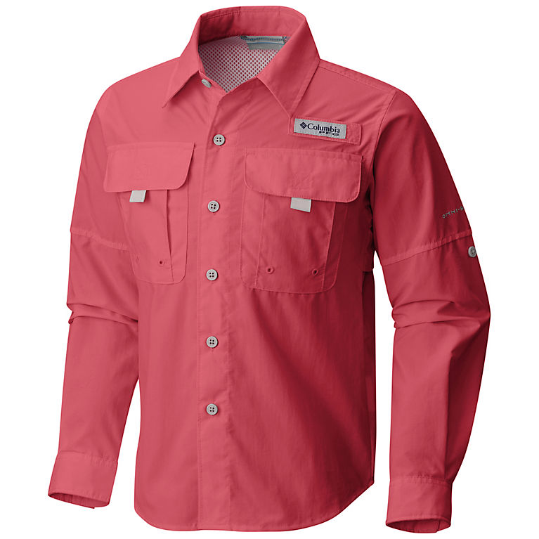 Áo sơ mi chống nắng Columbia Boys’ PFG Bahama™ Long Sleeve Shirt AB7010 Columbia