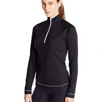 Cutter & Buck Womens Cb Drytec Evolve Half-Zip Solid Long Sleeve Sweatshirt