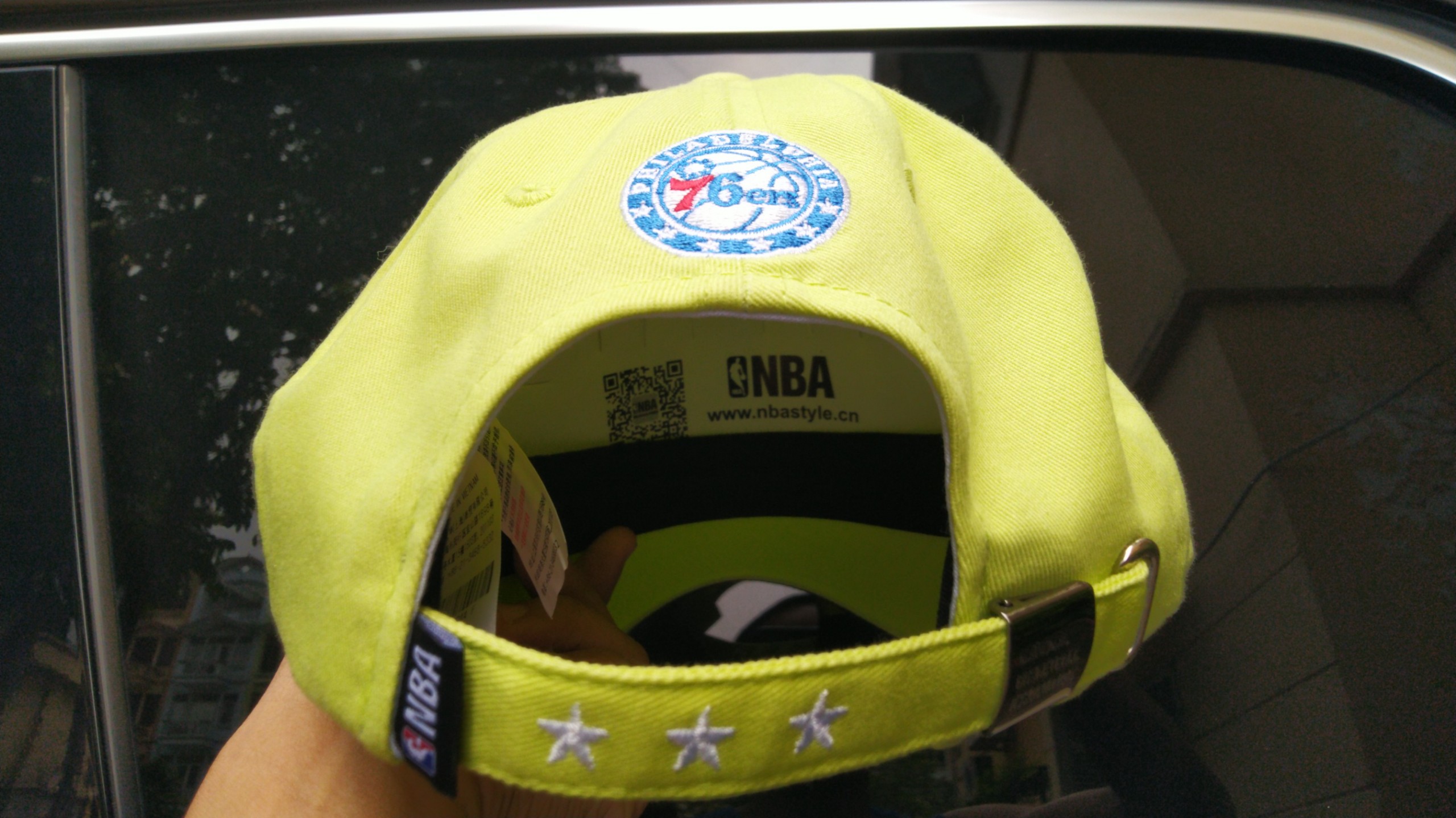 NBA Philadelphia Sixers Ball Cap Lime N192AP253P NBA ktmart.vn 3