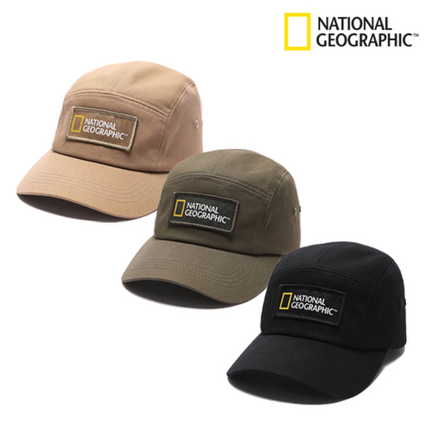 Mũ Du lịch National Geographic Weave Logo Camp Cap N181UHA060 National Geographic