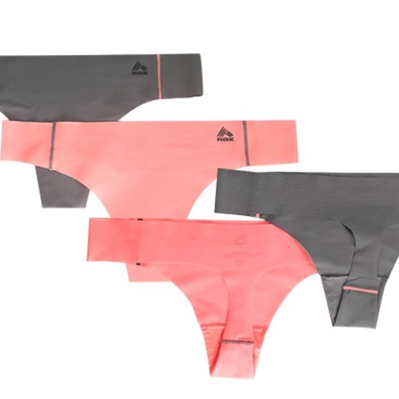 RBX active wear thongs. Laser cut, invisible edge