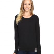 The North Face Street Lounge Crew TNF Black Women's Long Sleeve Pullover NF0A2TFD ktmart.vn 0