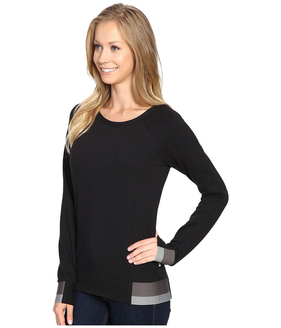 The North Face Street Lounge Crew TNF Black Women’s Long Sleeve Pullover NF0A2TFD ktmart.vn 1