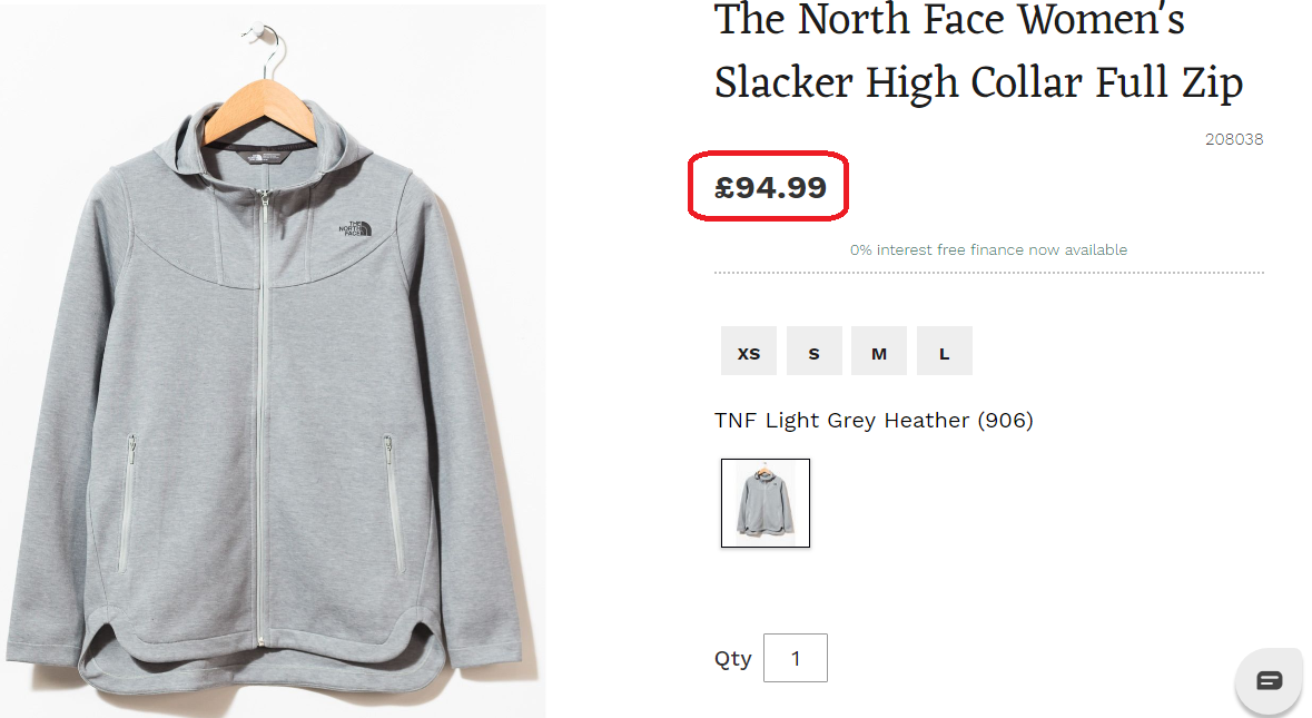 The North Face Women’s Slacker High Collar Full Zip The North Face ktmart.vn 5