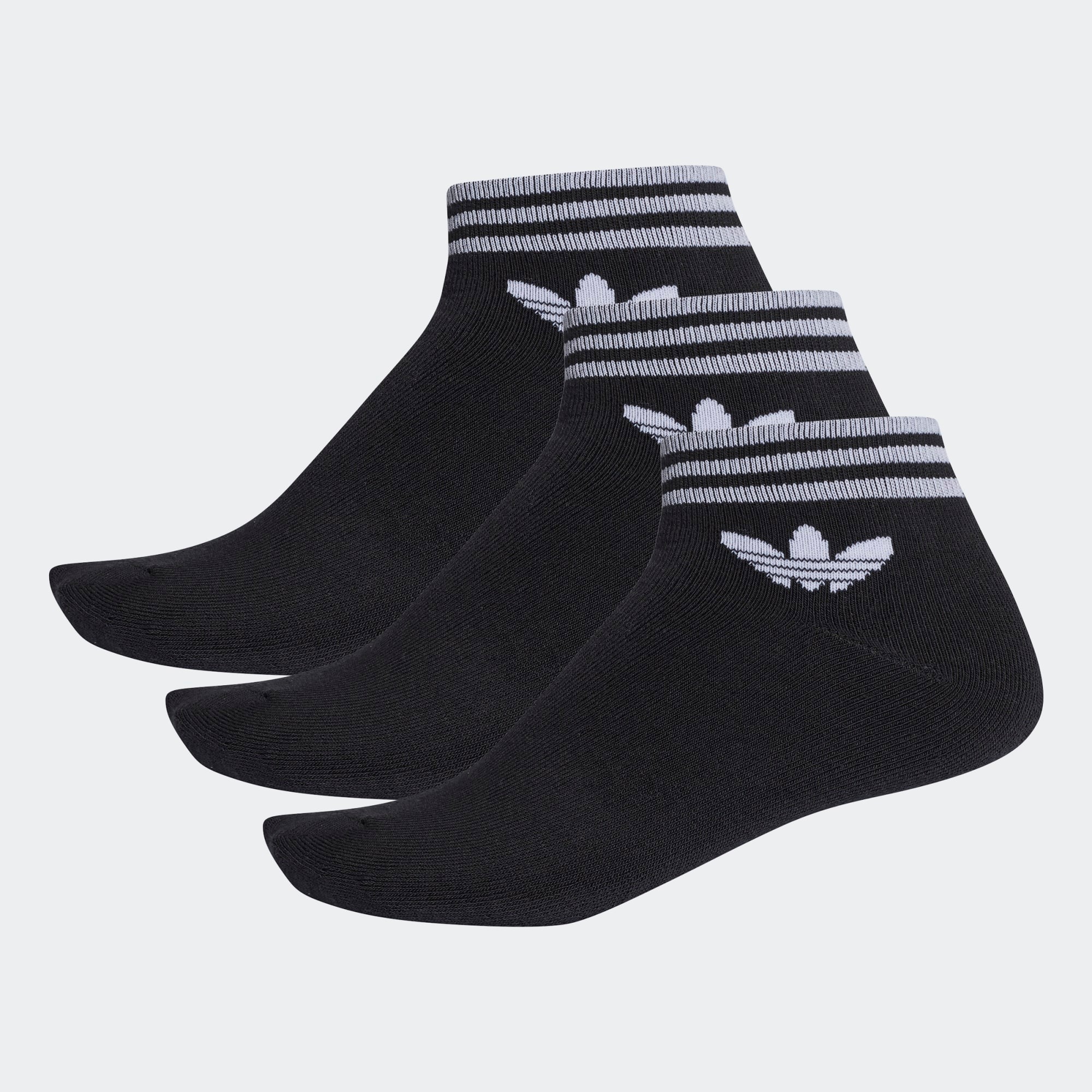 Adidas Originals 3 Pack Ankle Socks In Black AZ5523 Adidas ktmart.vn 3
