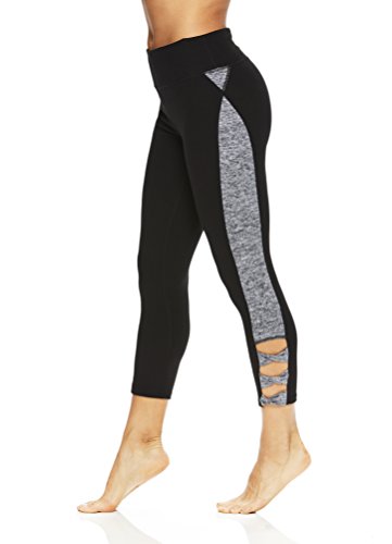 Gaiam-Womens-Om-Capri-Yoga-Pants-Performance-Spandex-Compression-Legging-Black-Twist-Small-0-0