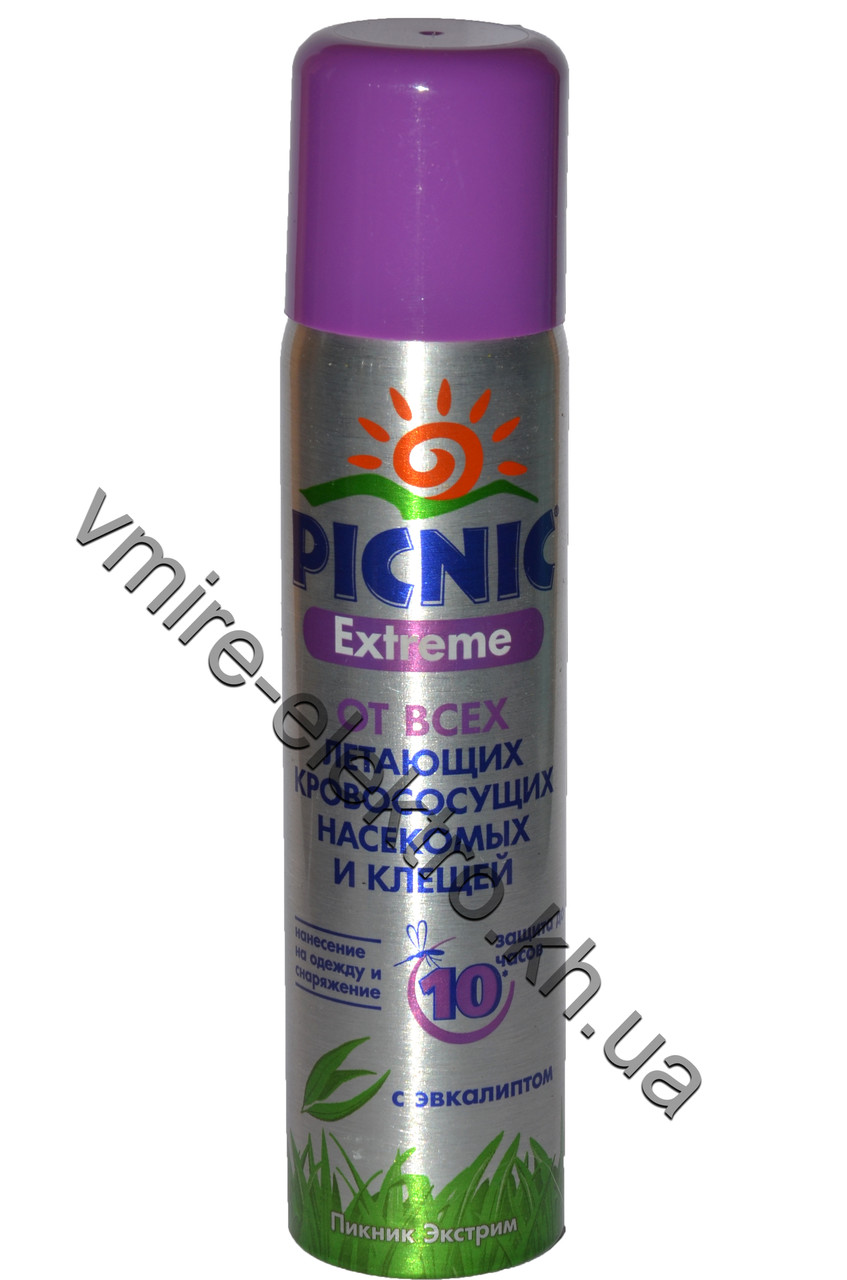 Lọ xịt chống côn trùng Picnic Extreme Spray From All Types Of Flying Insects And Mites