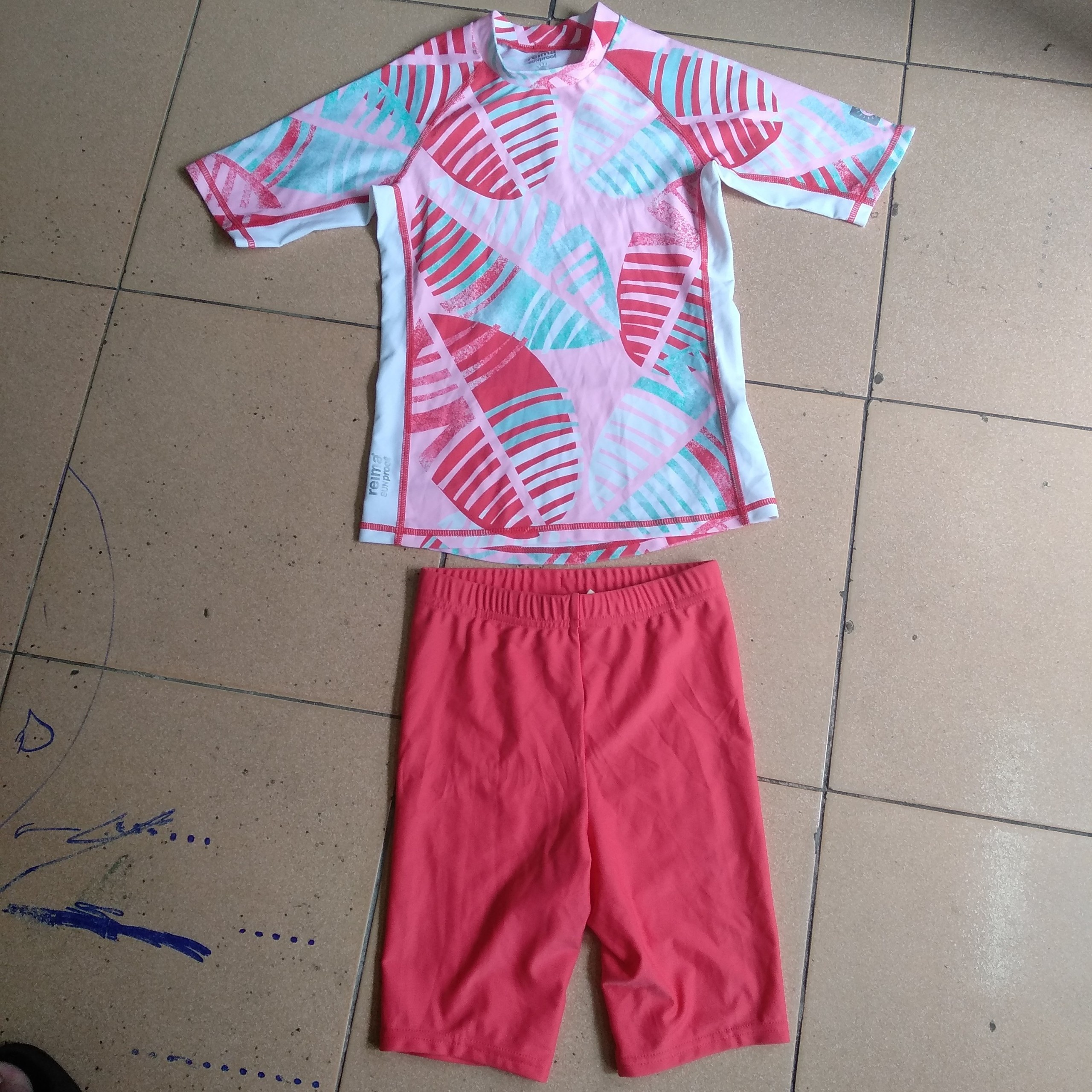 Reima Kids’ Swim shirt Fiji 536268 – bright red 33412