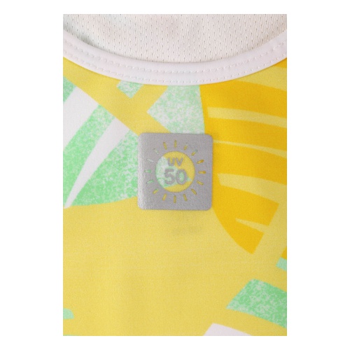 Top bathing REIMA 536278-2331 for a girl, color yellow