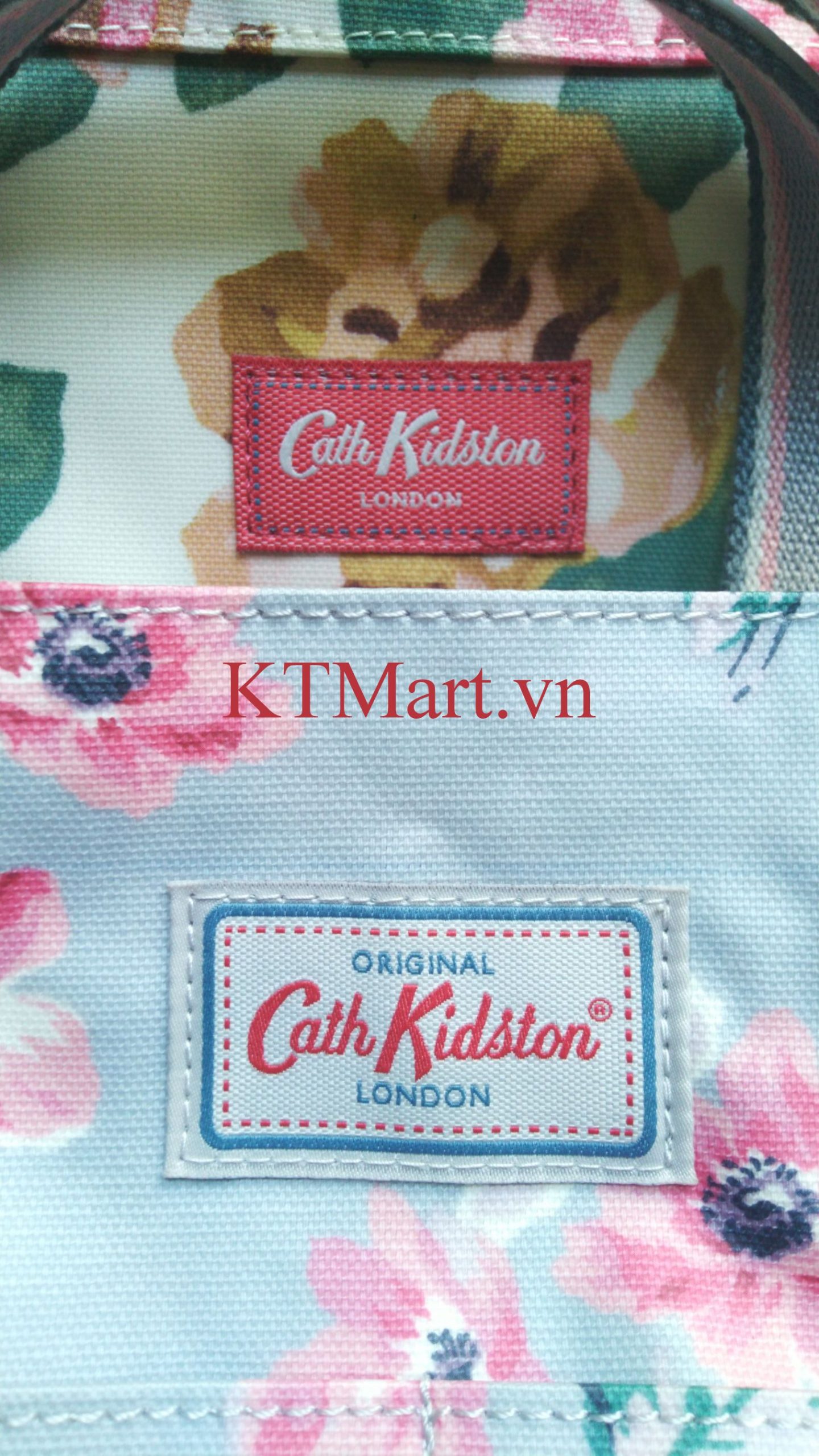 Cath Kidston Chiswick Rose Matt Canvas Backpack Cath Kidston ktmart 6