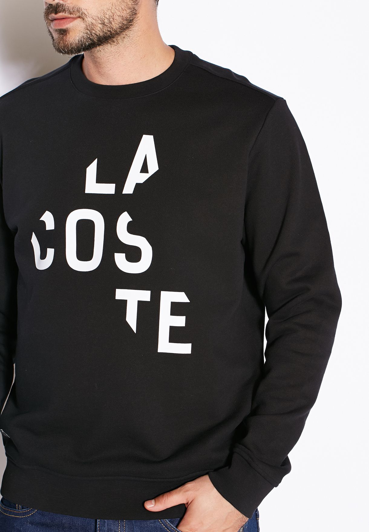 LACOSTE fleece sweatshirt2