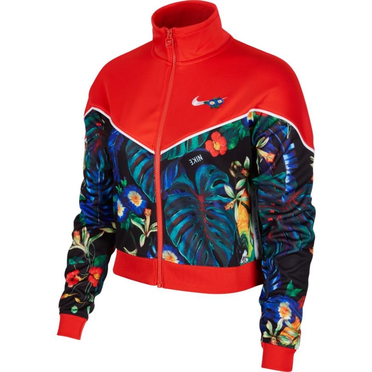 Nike Women’s Red Tropical Hyper Femme Print Tracksuit Jacket Nike ktmart 5