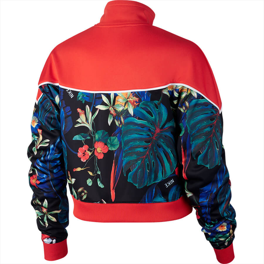 Nike Women’s Red Tropical Hyper Femme Print Tracksuit Jacket Nike ktmart 6