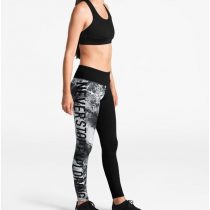 The North Face NF0A3LL3 24.7 Graphic Mid-Rise Tights Tnf Black Satellite Print