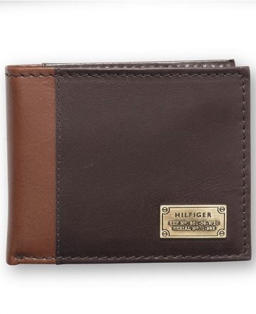 Tommy Hilfiger Melton Billfold Leather Men's Wallet1