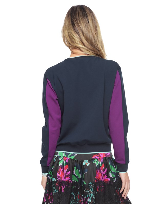 Juicy Couture Colorblock Ponte Pullover WFKT63257 Juicy Couture ktmart 1