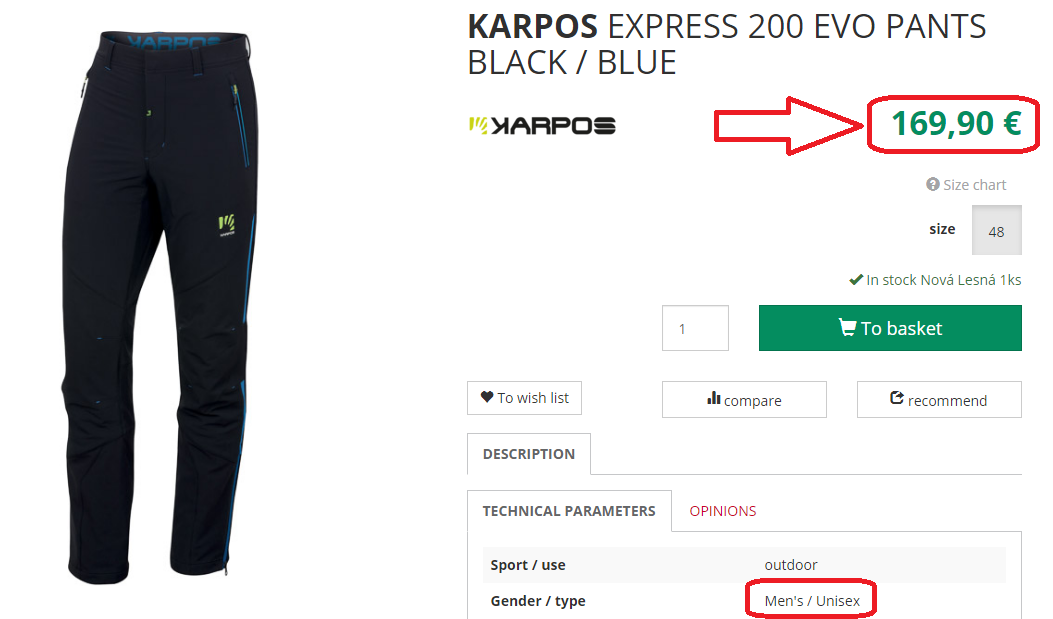 KARPOS EXPRESS 200 EVO PANTS BLACK BLUE 2500909 Karpos ktmart 2