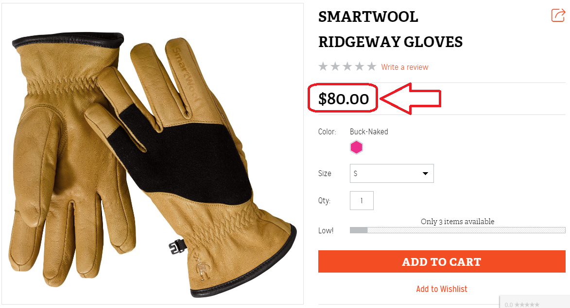 Smartwool Ridgeway Glove SW0SC556 Smartwool ktmart 2