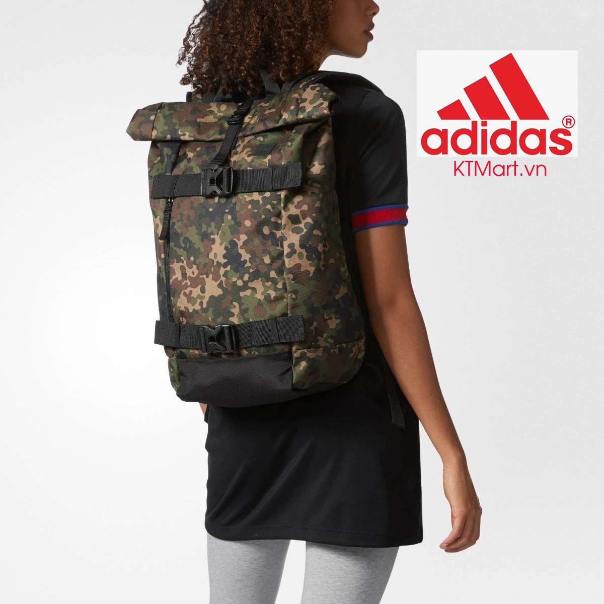 Adidas Originals AS Skateboard Backpack CI2678 Adidas CAMOUFLAGE
