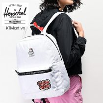Herschel Supply Co. x Hello Kitty 45th Anniversary Nova Mid White Backpack Herschel ktmart 1