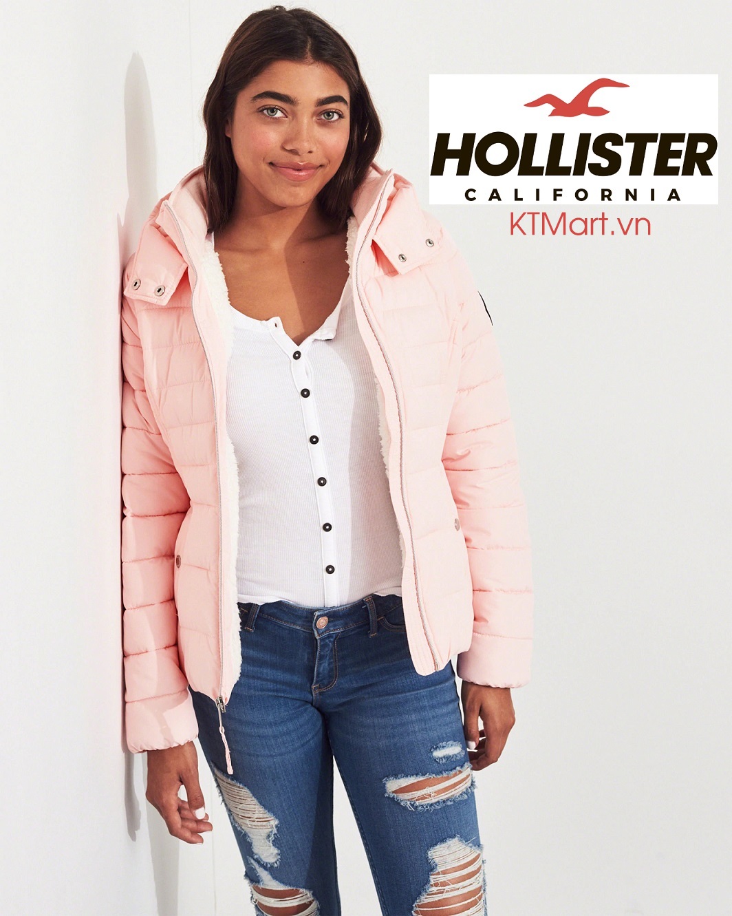 Áo khoác Hollister Sherpa-Lined Puffer Jacket Hollister – Outdoor Online  Store