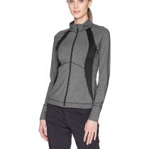 Cutter Women's Annika Smooth Melange Stripe Shoreline Colorblock Full Zip Jacket LCK00018