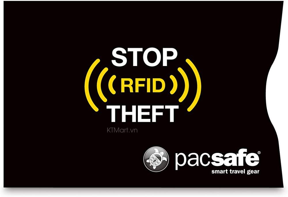 Pacsafe RFIDsleeve 25 RFID Blocking Credit Card Sleeve (2 pack) Pacsafe