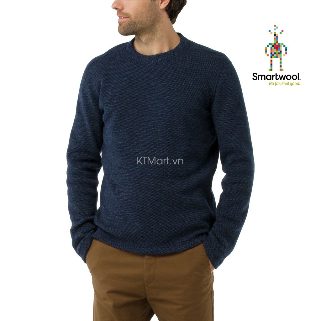 Smartwool Mens Hudson Trail Fleece Crew Sweater SW016215 Smartwool size S, M