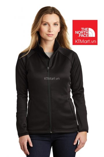 The North Face NF0A3LHA Ladies Canyon Flats Stretch Fleece Jacket Black size M